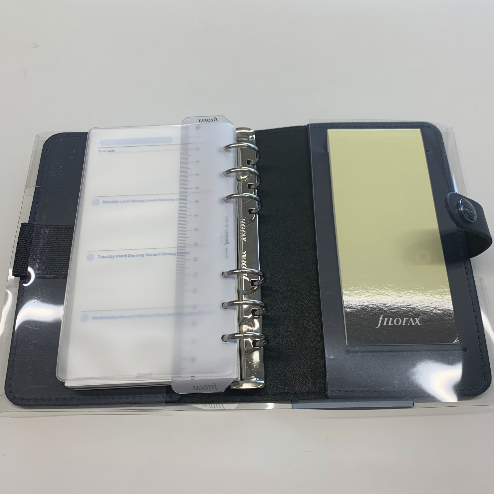 FILOFAX ファイロファックス オリジナル システム手帳 バイブル ネイビー 022384 - メルカリ