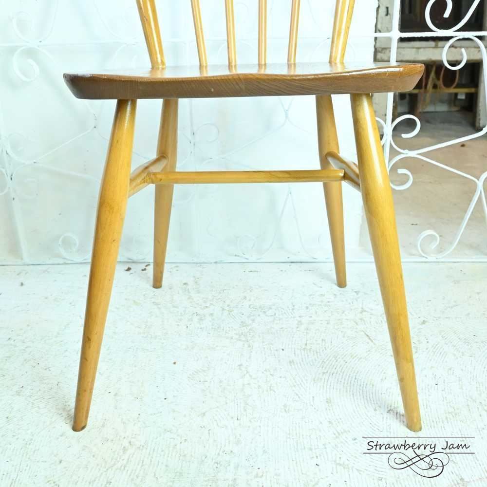 L3705-297-2 英国ヴィンテージ ERCOL アーコールチェア ボウバック