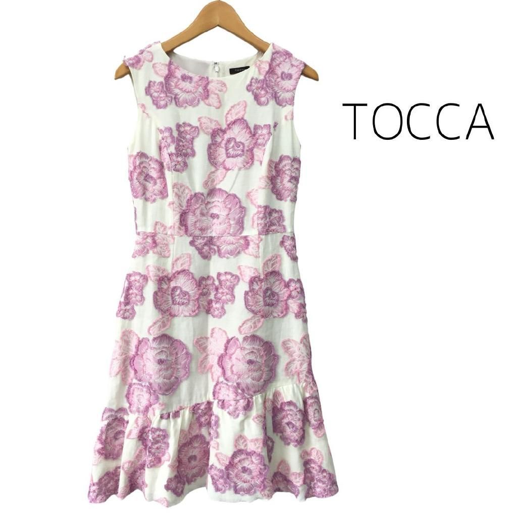 TOCCA トッカ ワンピース 花モチーフ み XS 968966