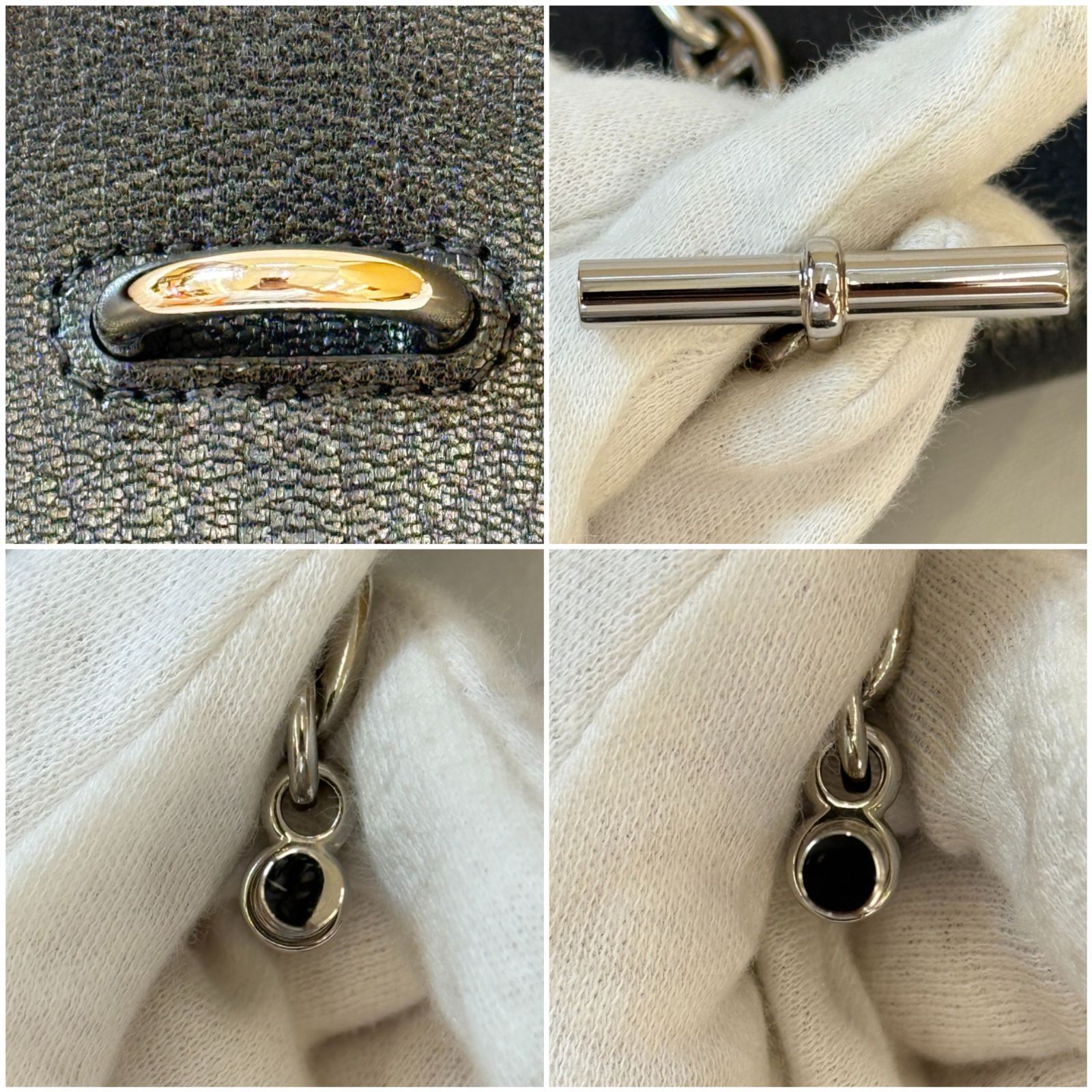 シルバー金具 レザー