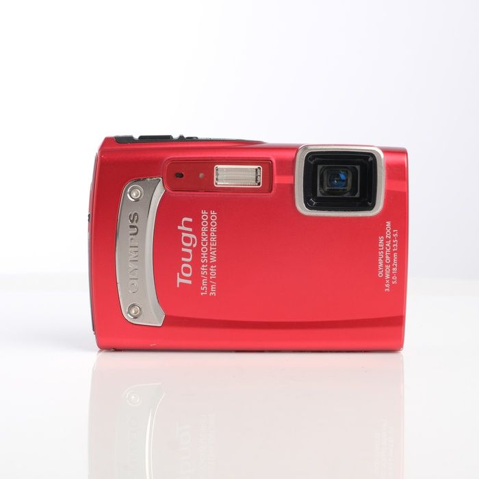 オリンパス OLYMPUS TOUGH TG-310 レッド