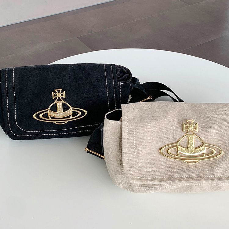 ヴィヴィアンウエストウッド エッジウェア ショルダーバッグ Vivienne Westwood キャンバス バッグ