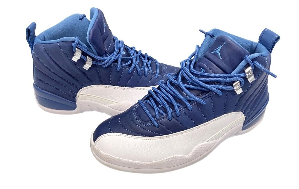 ジョーダン JORDAN NIKE AIR JORDAN 12 RETRO ナイキ エアジョーダン 12 レトロ ストーン ブルー 青 130690-404 メンズ靴 スニーカー ブルー 27.5cm 101-shoes1498