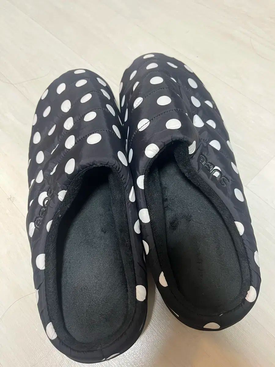 【新品未使用】SUBU スブ　ドット柄 水玉柄　サイズ0 22㎝〜23.5㎝ 新品 未開封 SUBU ドット 水玉 0サイズ22-23.5 サンダル スリッパ SUBU