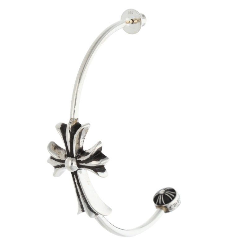 クロムハーツ SKNY BNGL TNY CH CRS シルバーピアス メンズ