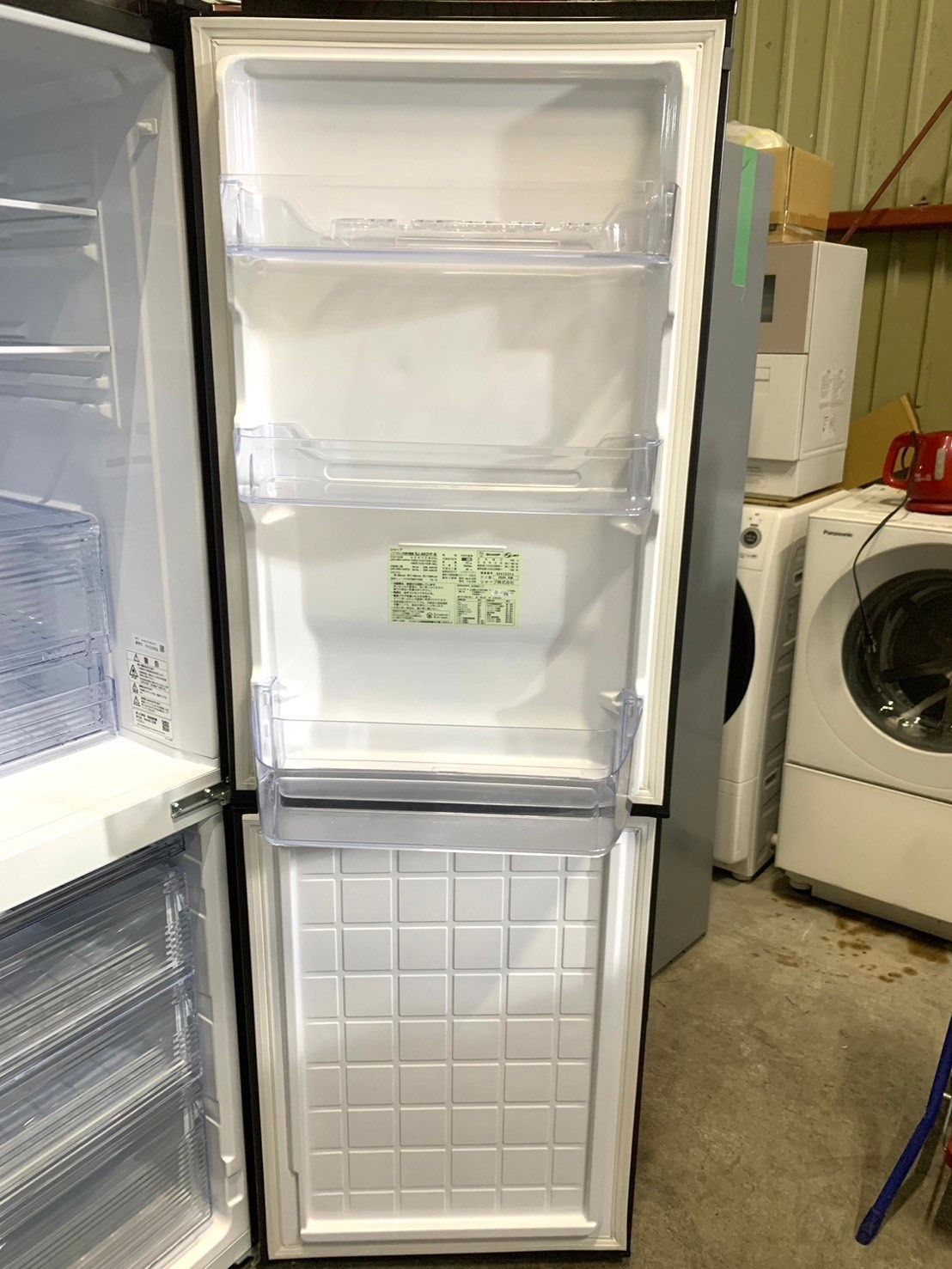 大阪限定配送☆3ヶ月保証付き☆冷凍冷蔵庫☆2020年☆シャープ☆SJ