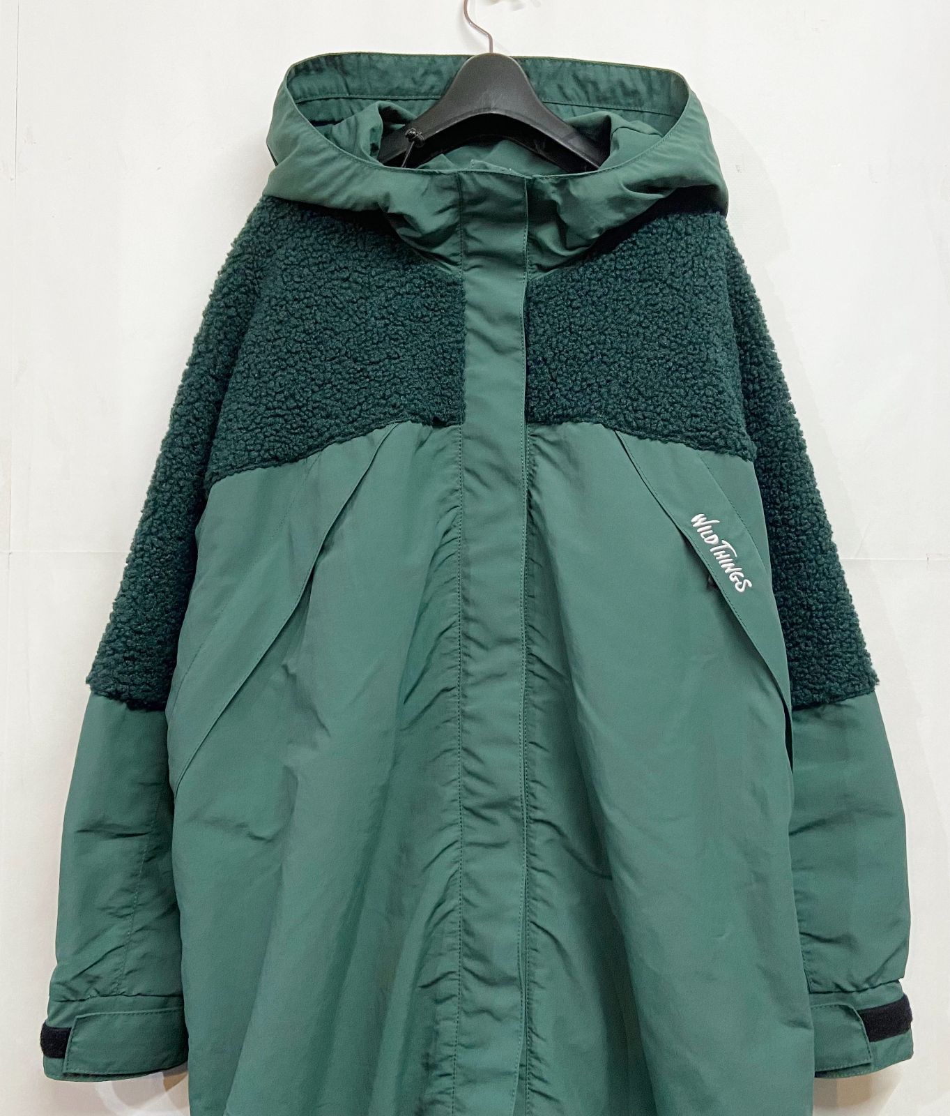 WILD THINGS CIAOPANIC別注シャモニーボアフリースロングコート WILD THINGS CIAOPANIC別注シャモニーボアフリースロングコート