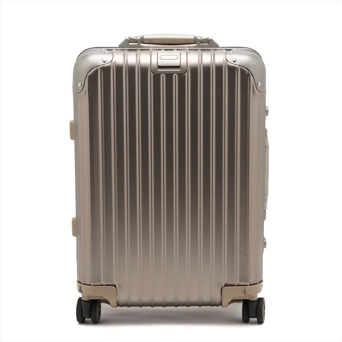 リモワ RIMOWA トパーズ チタニウム スーツケース シャンパンゴールド 34リットル 4輪 1～3泊 TSAロック 機内持ち込みサイズ 旅行  6-9-687 - メルカリ