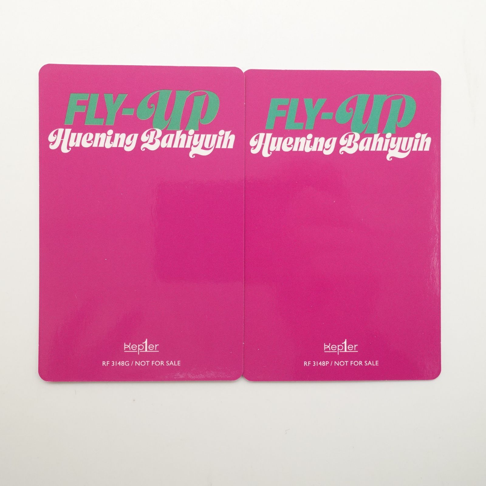 Kep1er バヒエ FLY-UP A盤 封入 トレカ フォト カード JAPAN FAN