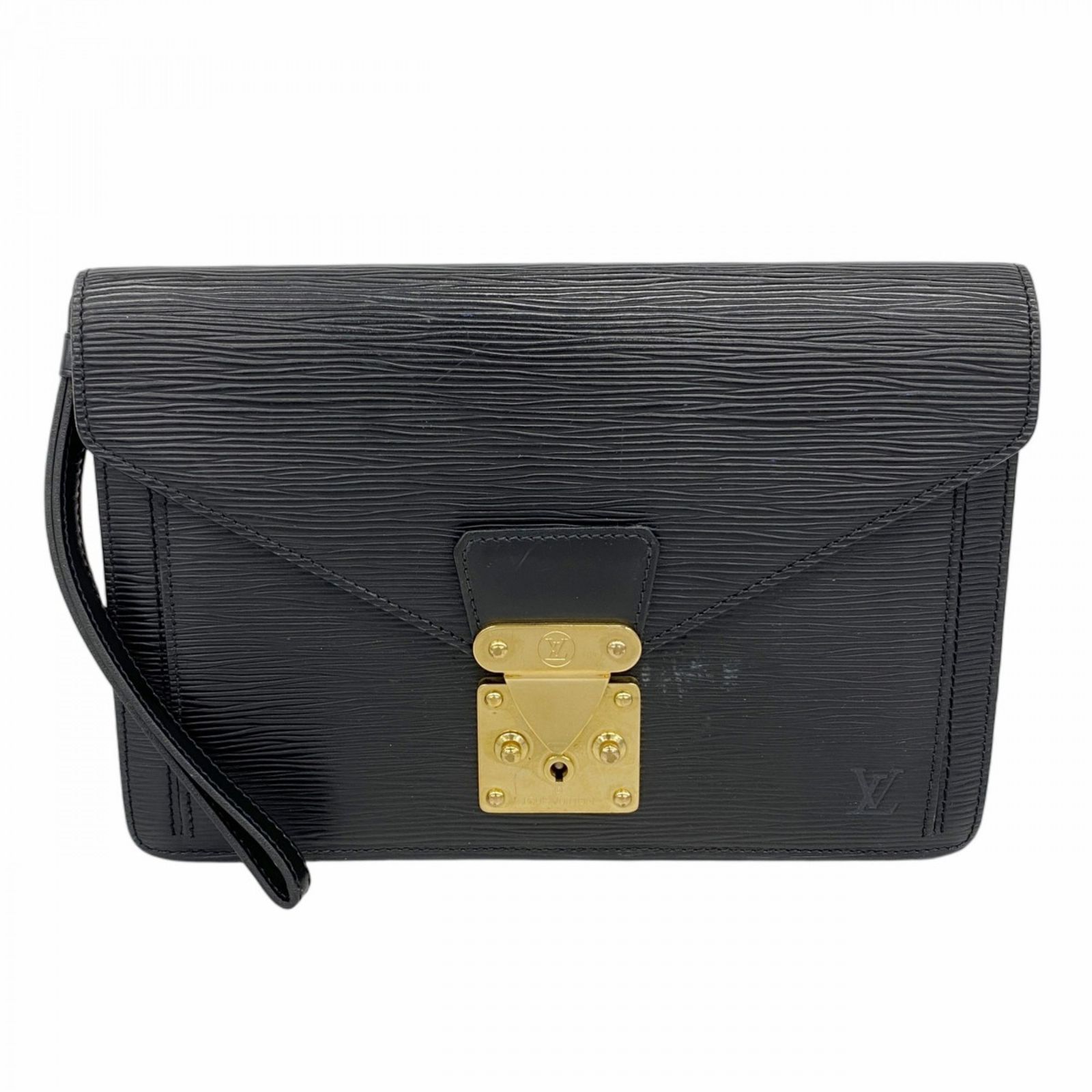 ルイ ヴィトン Louis Vuitton ルイ ヴィトン クラッチバッグ エピ ポシェットセリエドラゴンヌ M52612 ノワールメンズ