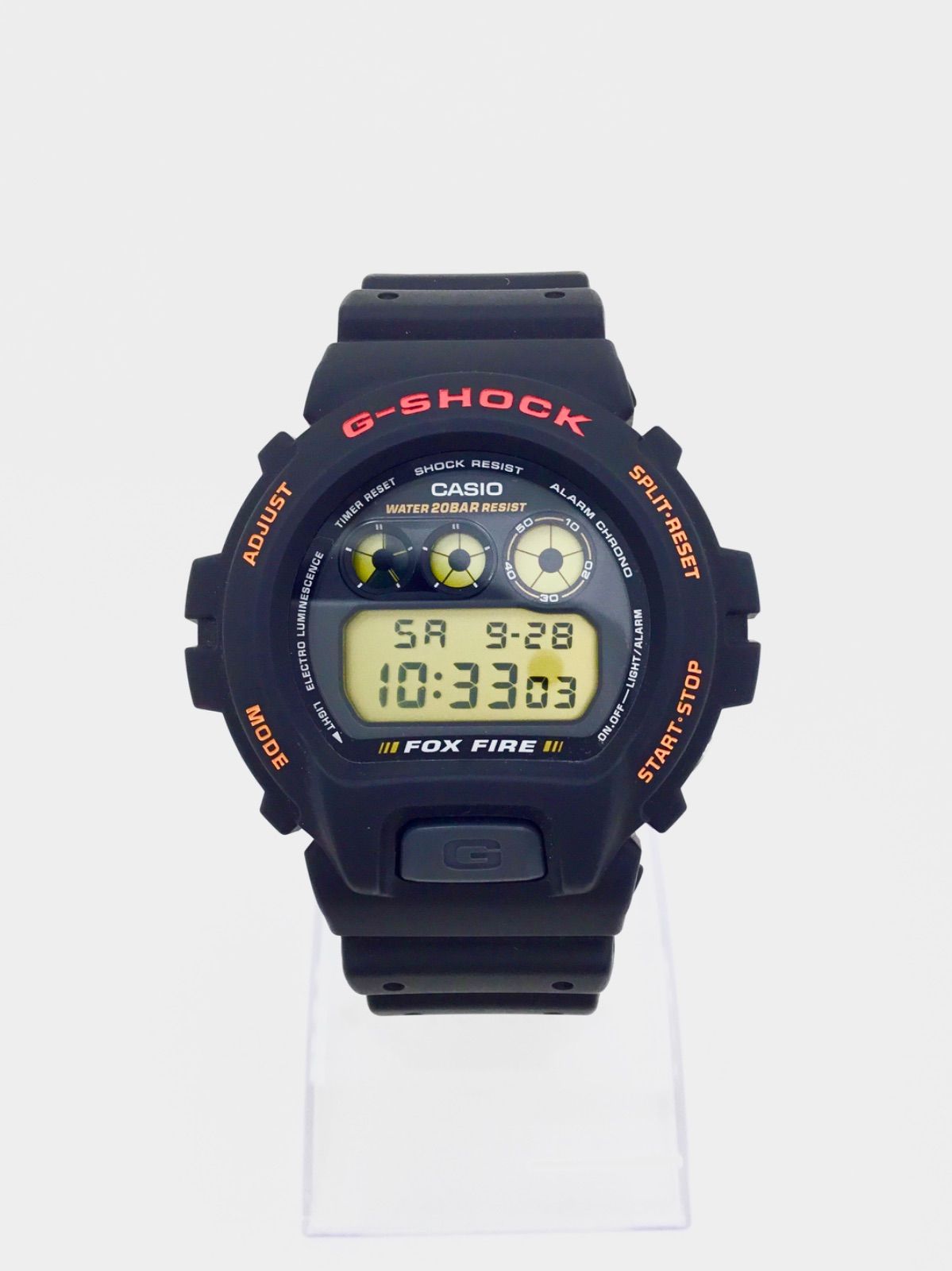 【中古美品】カシオ　CASIO　G-ショック　G-SHOCK　DW-6900B-9　カジュアル　スポーティ　耐久性　メンズ　レディース　ビギナー