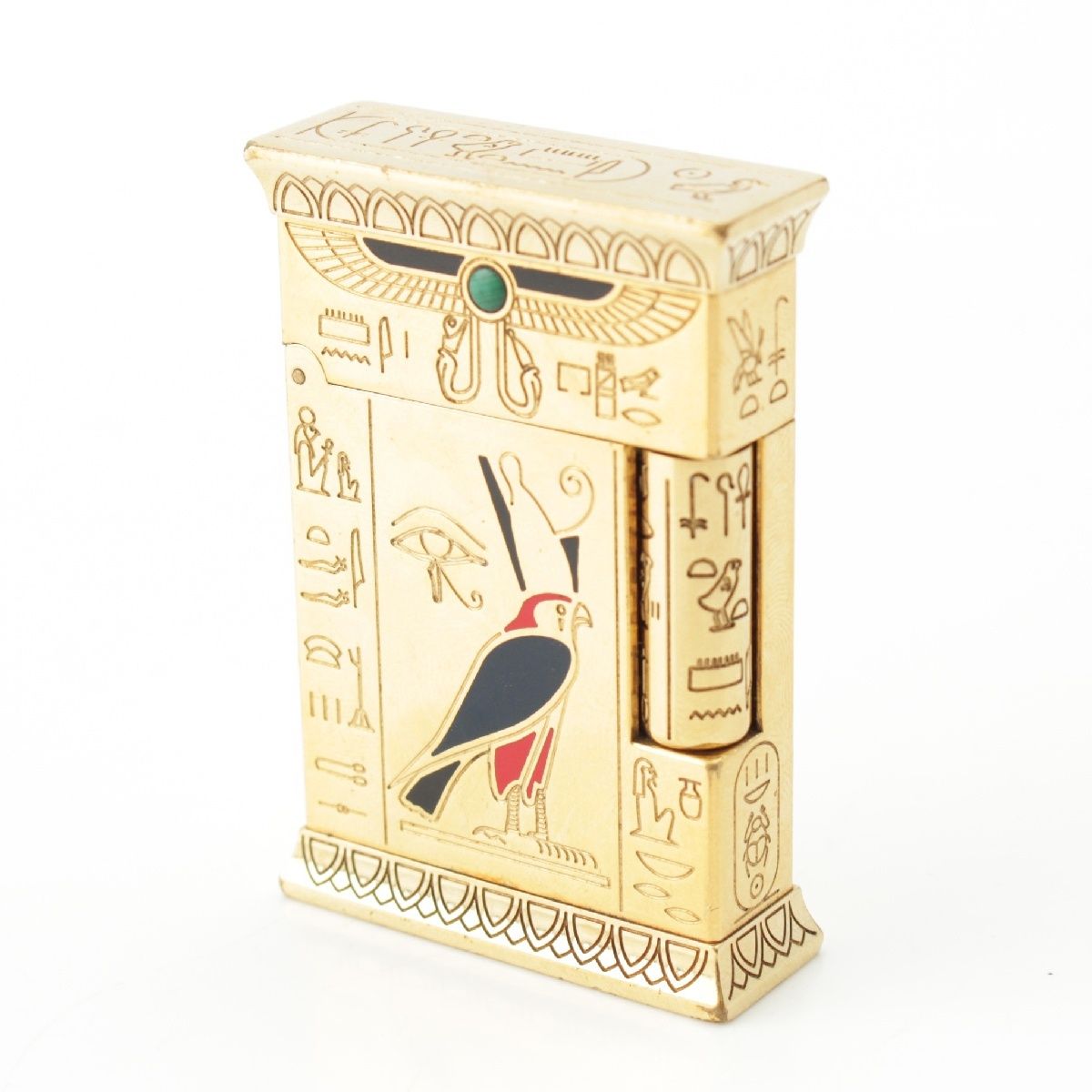 デュポン ギャッツビー GATSBY ファラオ PHARAOH 世界 2575本 壁画 ガス ライター 喫煙具 ゴールド