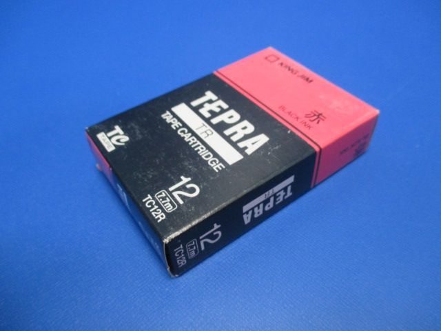 キングジム テープカートリッジ テプラTR TC12R 12mm 赤 - メルカリ