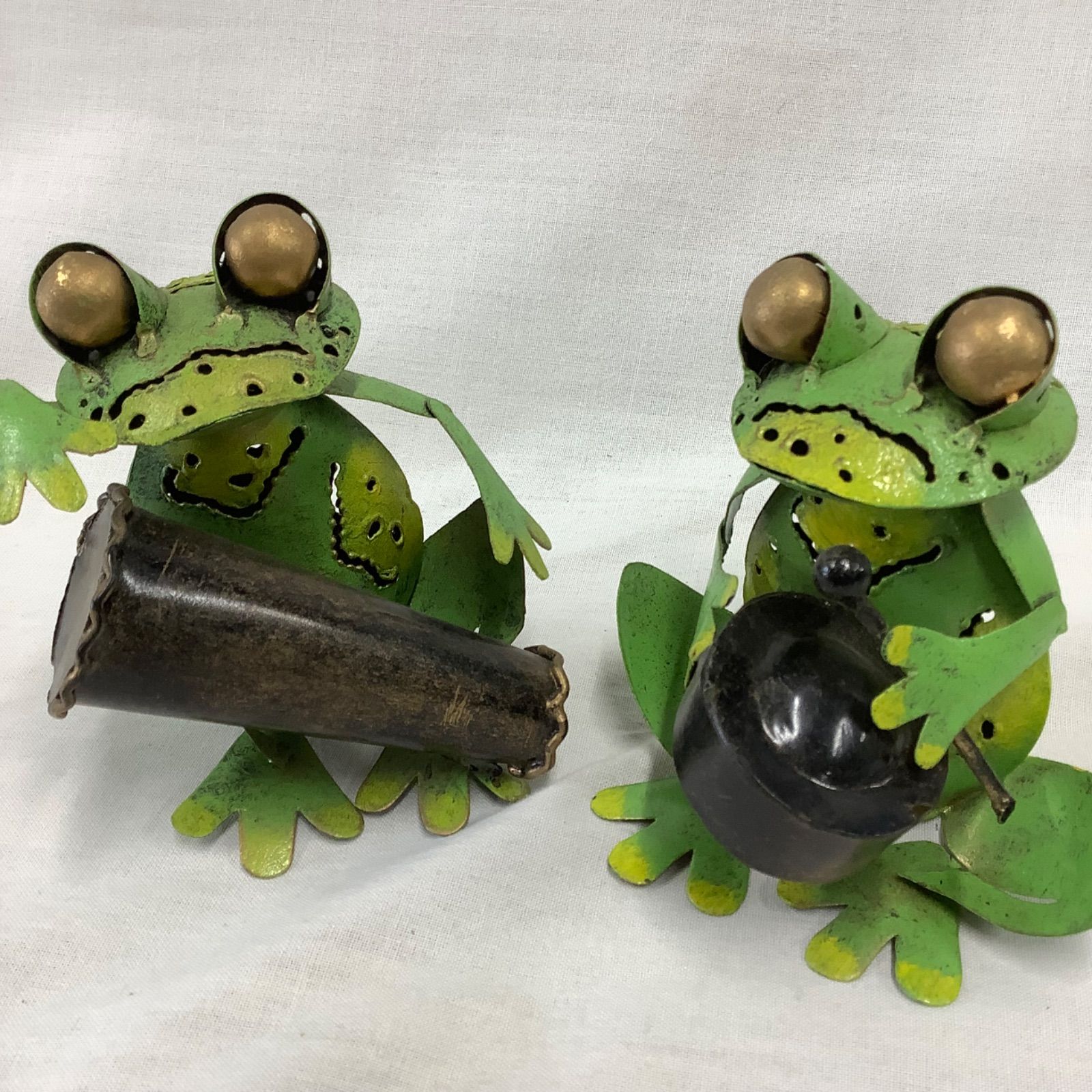 かえるの置物 カエルの置物 7点 まとめ売り オブジェ C449 - メルカリ