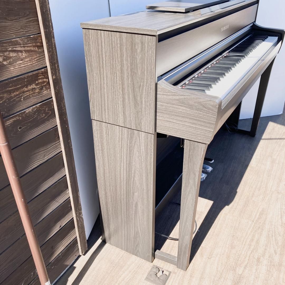 YAMAHA ヤマハ 電子ピアノ CLP-675DW イス・ヘッドホン付き