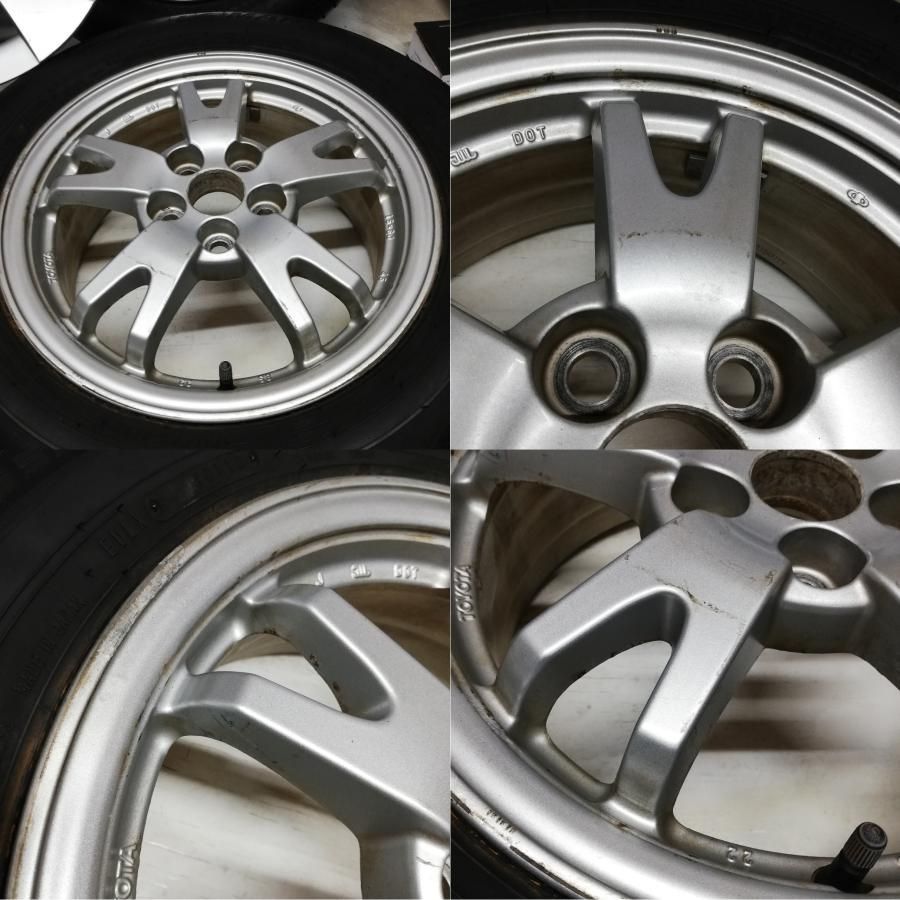 ノーマルタイヤ X ホイール 4本＞ 185/65R15 ダンロップ 15x6J プリウス 純正 5H -100 プリウス 20 30 ウィッシュ  中古 - メルカリ