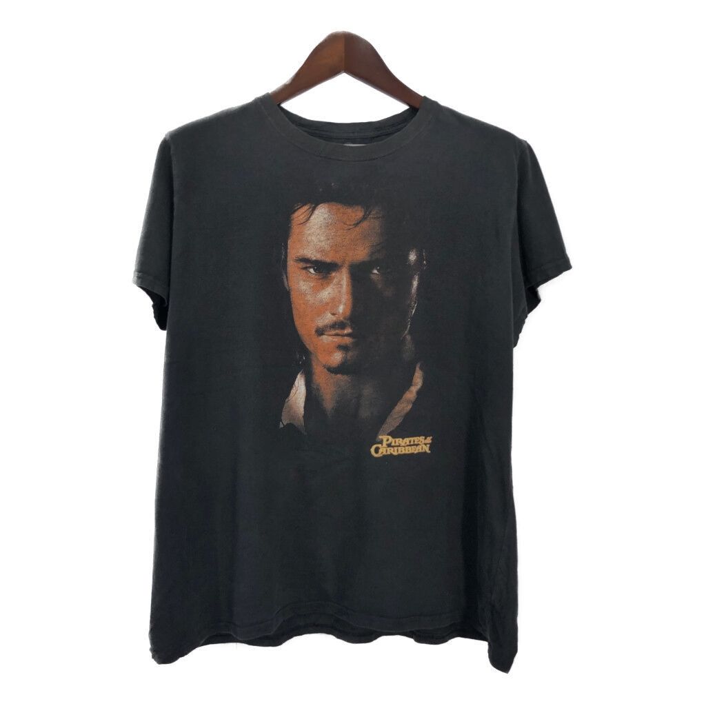 Disney ディズニー パイレーツ オブ カリビアン ウィル ターナー 半袖Ｔシャツ 大きいサイズ ムービー メンズ 2XL 古着 T8851
