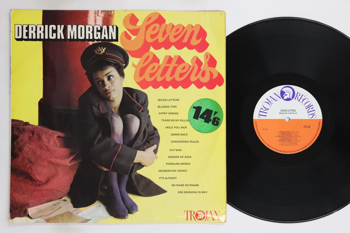 英LP Derrick Morgan Seven Letters TTL5 TROJAN /00260 - メルカリ