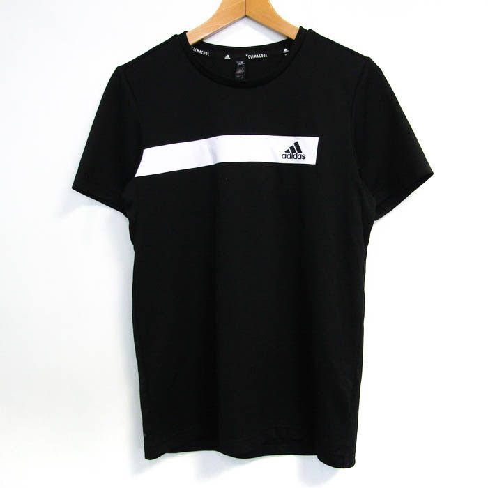 アディダス 半袖Ｔシャツ トップス クライマクール スポーツウエア キッズ 男の子用 160サイズ ブラック adidas 【中古】 - メルカリ