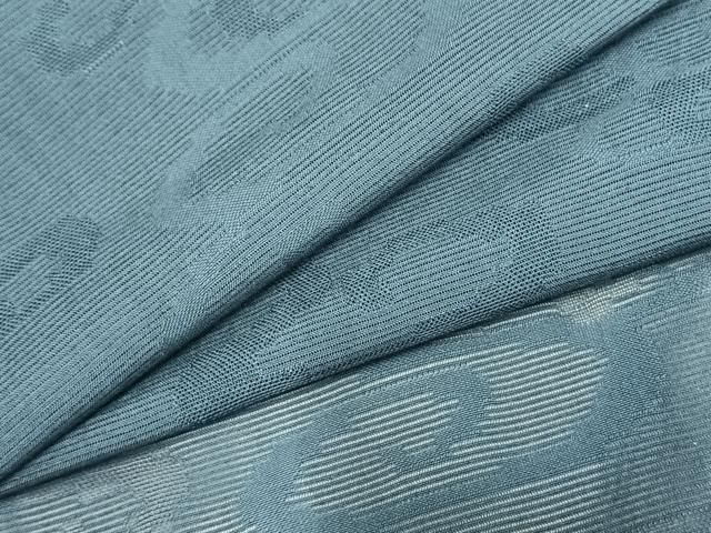 平和屋着物▽上質な色無地 単衣 流水地紋 蕎麦切色 正絹