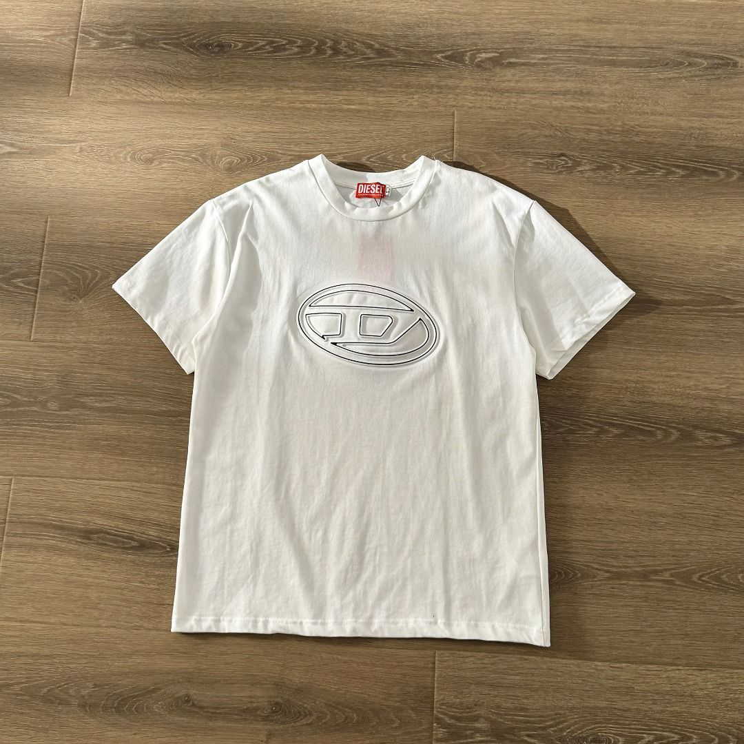 DIESEL】新品 ディーゼル 2色選択可能 2024 新作 ロゴ プリント OVAL D 
