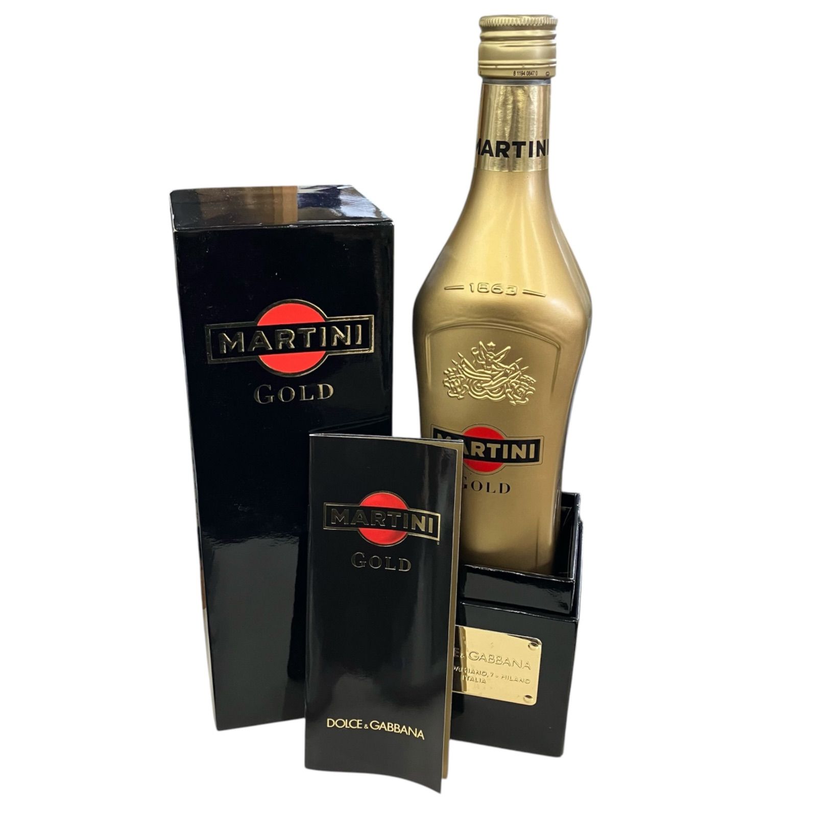 MARTINI GOLD DOLCE＆GABBANA マティーニ ドルガバ ヴェルモット 750ml  ※20歳未満の者の飲酒は法律により禁止されています。※ - メルカリ