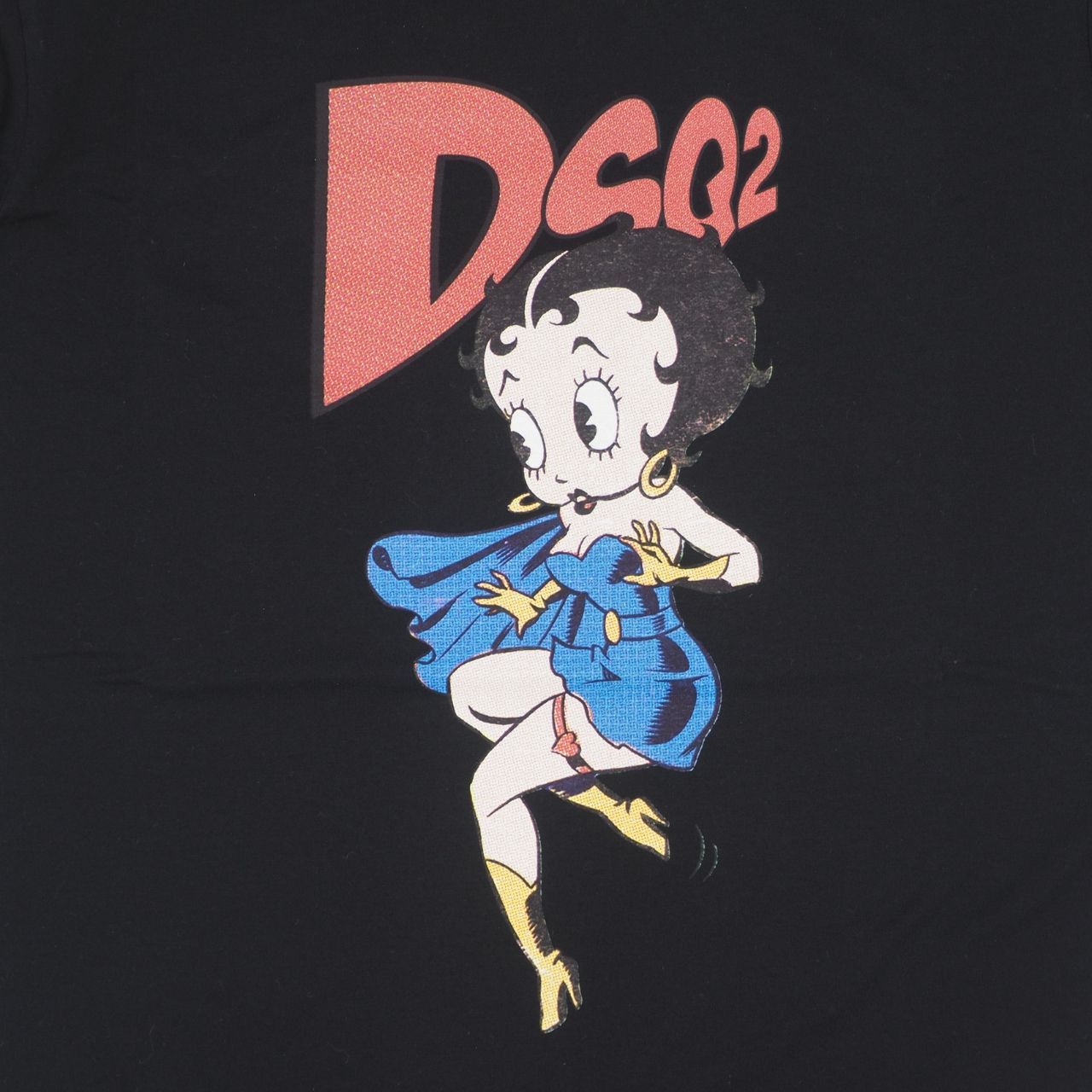 新品 D SQUARED2 BETTY BOOP COOL FIT Tシャツ ブラック 並行輸入品 