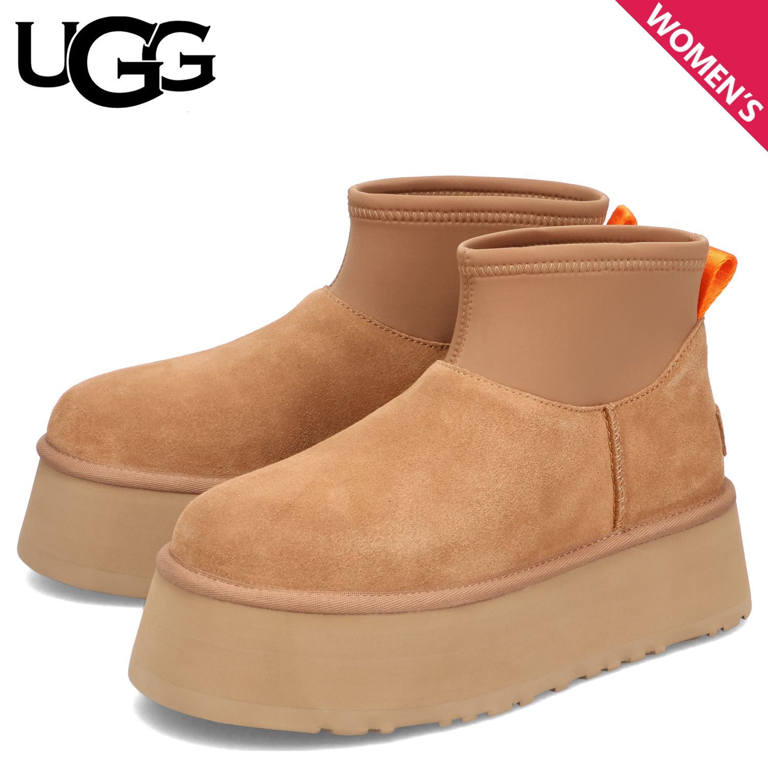 UGG アグ クラシックミニ ディッパー ブーツ レディース 厚底 CLASSIC MINI DIPPER ブラウン 1168170 - メルカリ