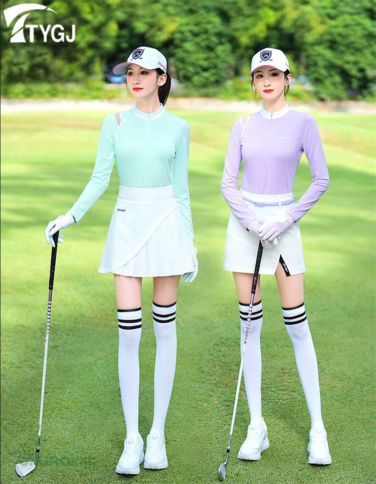 レディース TMGゴルフ 長袖ポロシャツ サイズ2 MGFコレクション