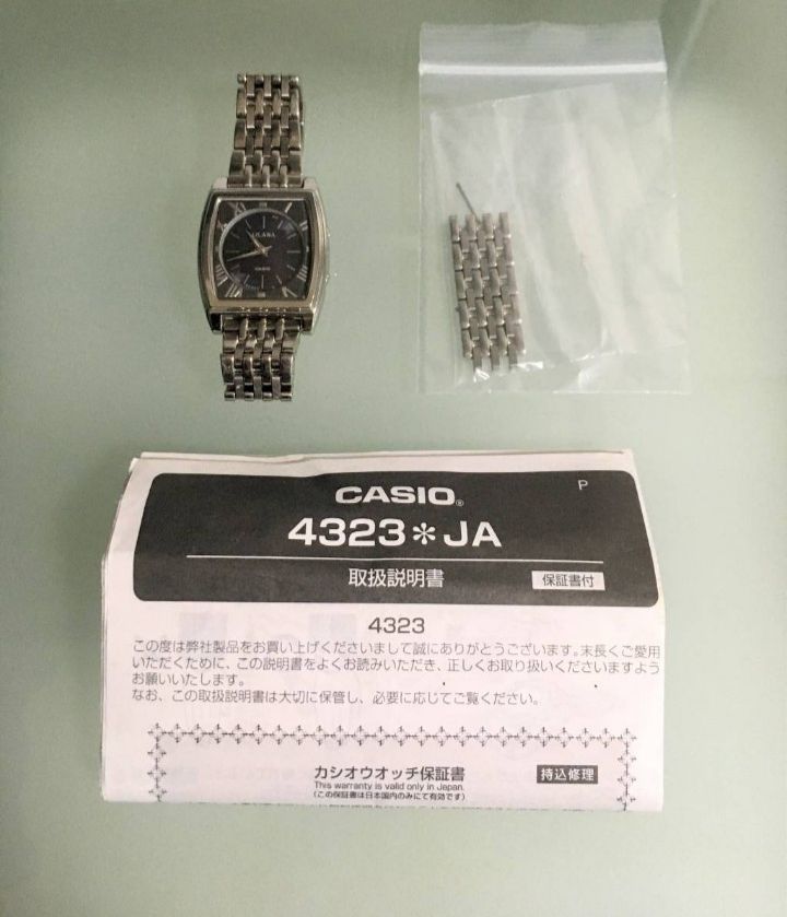 中古動品&ジャンクソーラー時計 9本セットカシオ/Q&Q/エルジン 