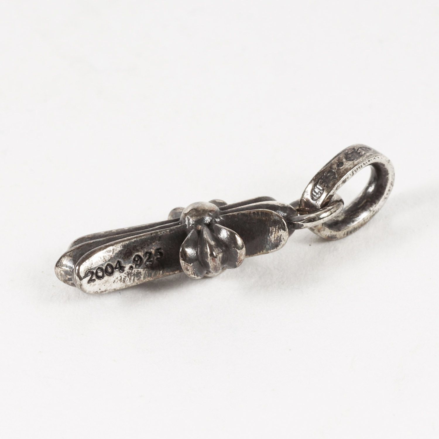 新品 CHROME HEARTS クロムハーツ 24年購入品 CHクロス ベビーファット チャーム (CH CRS BBY FAT) シルバー925 アクセサリー【メンズ】