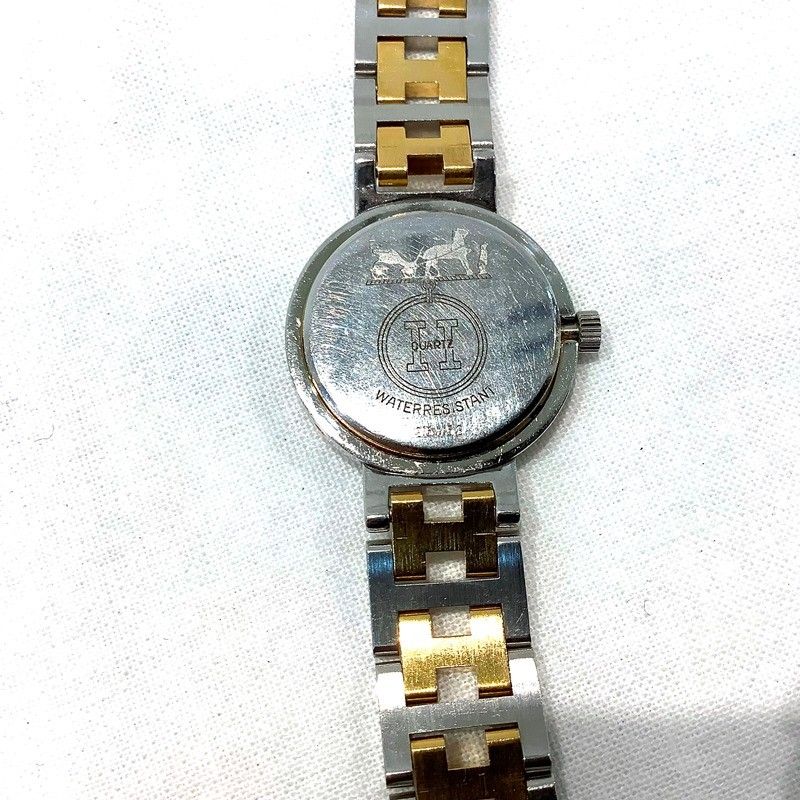 エルメス（HERMES）クリッパー コンビ色 レディース 本体のみ クオーツ  