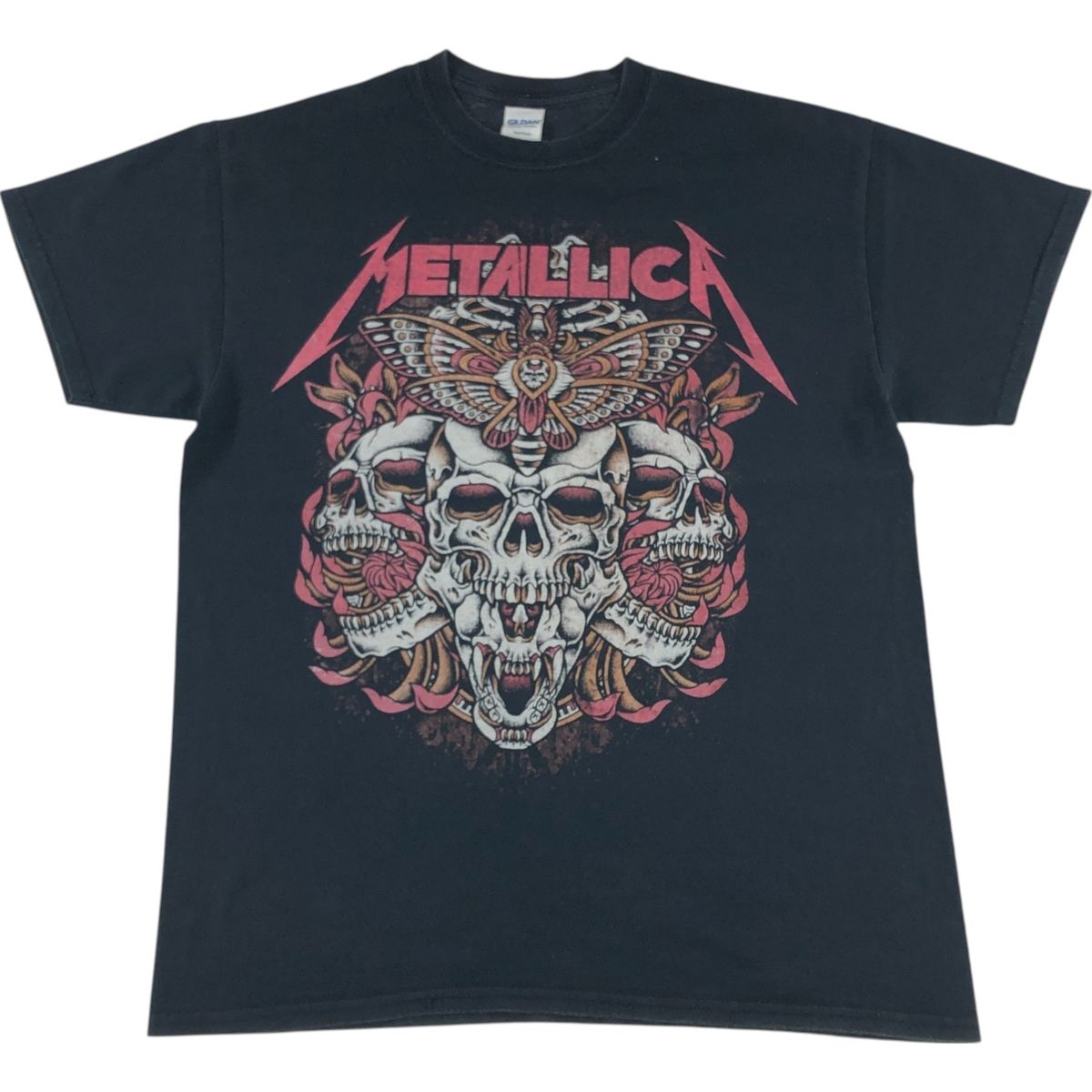 古着 ギルダン GILDAN METALLICA メタリカ バンドTシャツ バンT メンズM相当|eaa541649