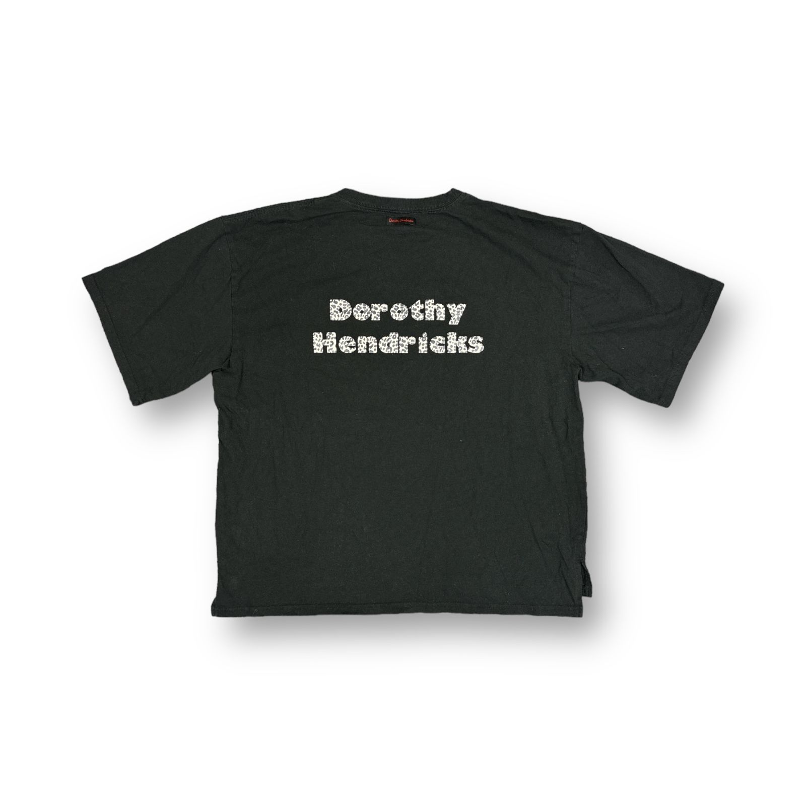 Dorothy Hendricks バックプリントTシャツ カットソー ドロシーヘンドリックス DH0068 ブラック M 63050A6 - メルカリ