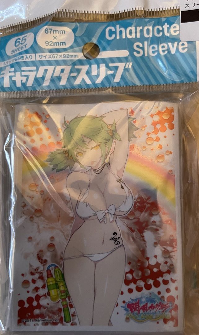 日本最大の 閃乱カグラ スリーブ エンスカイ 紫 SPLASH BEACH PEACH サプライ・アクセサリ・グッズ