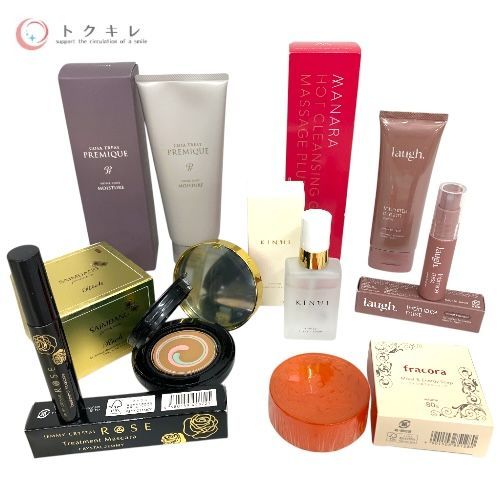 トクキレ コスメ スキンケア8点セット 定価44620円 税込 マナラ 協和 瑞原 COTA クリスタルジェミー ラフドット キヌユイ メイク落とし 洗顔石けん ファンデーション ヘアトリートメント マスカラ デリケートゾーンケア 美容液