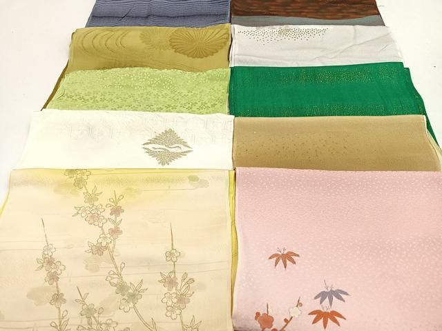 平和屋着物★和装小物　上質な帯揚げ　10枚セット　逸品　CAAM9785xe 平和屋着物☆和装小物 上質な帯揚げ 10枚セット 逸品 CAAM9745xe