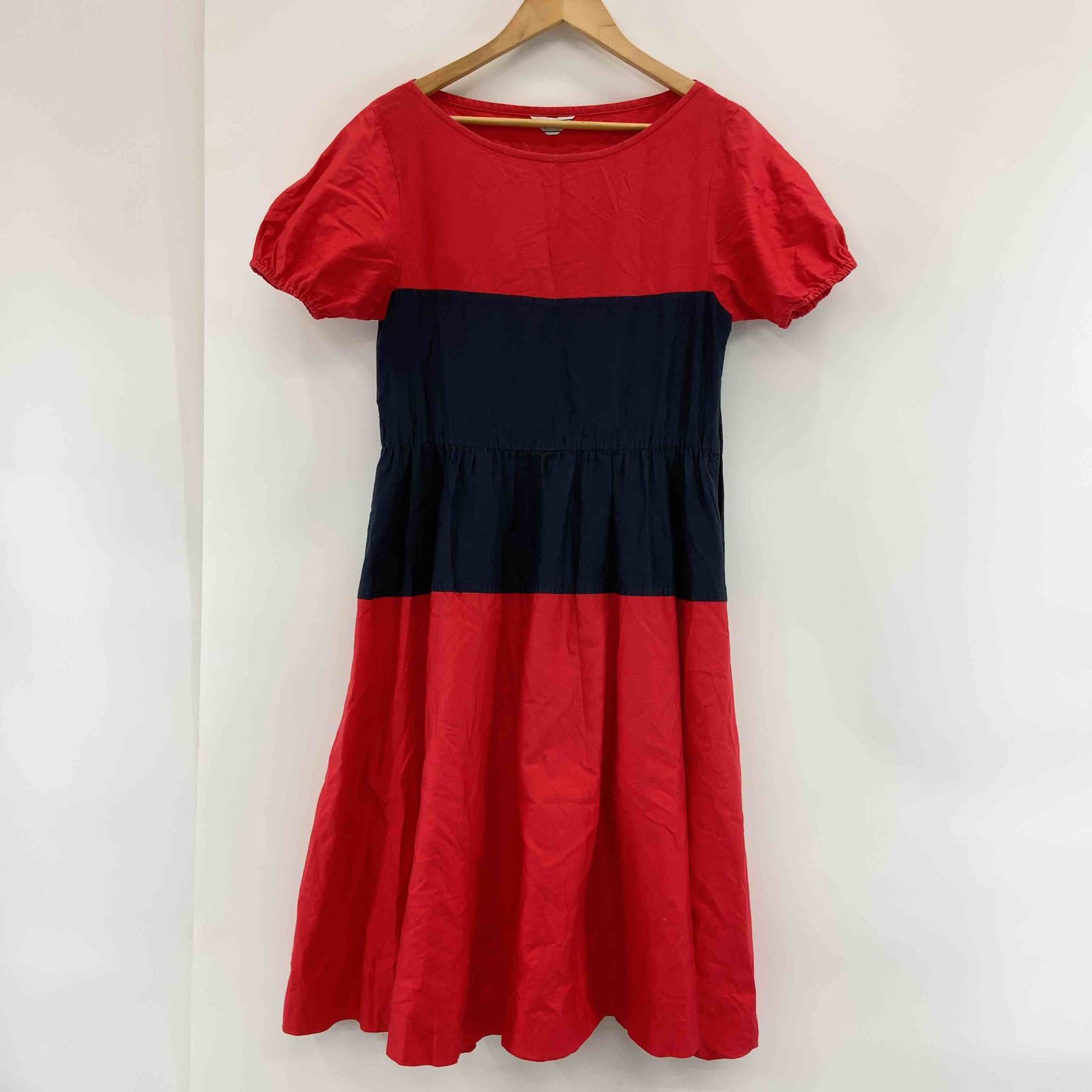 YVES SAINT LAURENT イヴサンローラン レディース 半袖ワンピース ひざ  