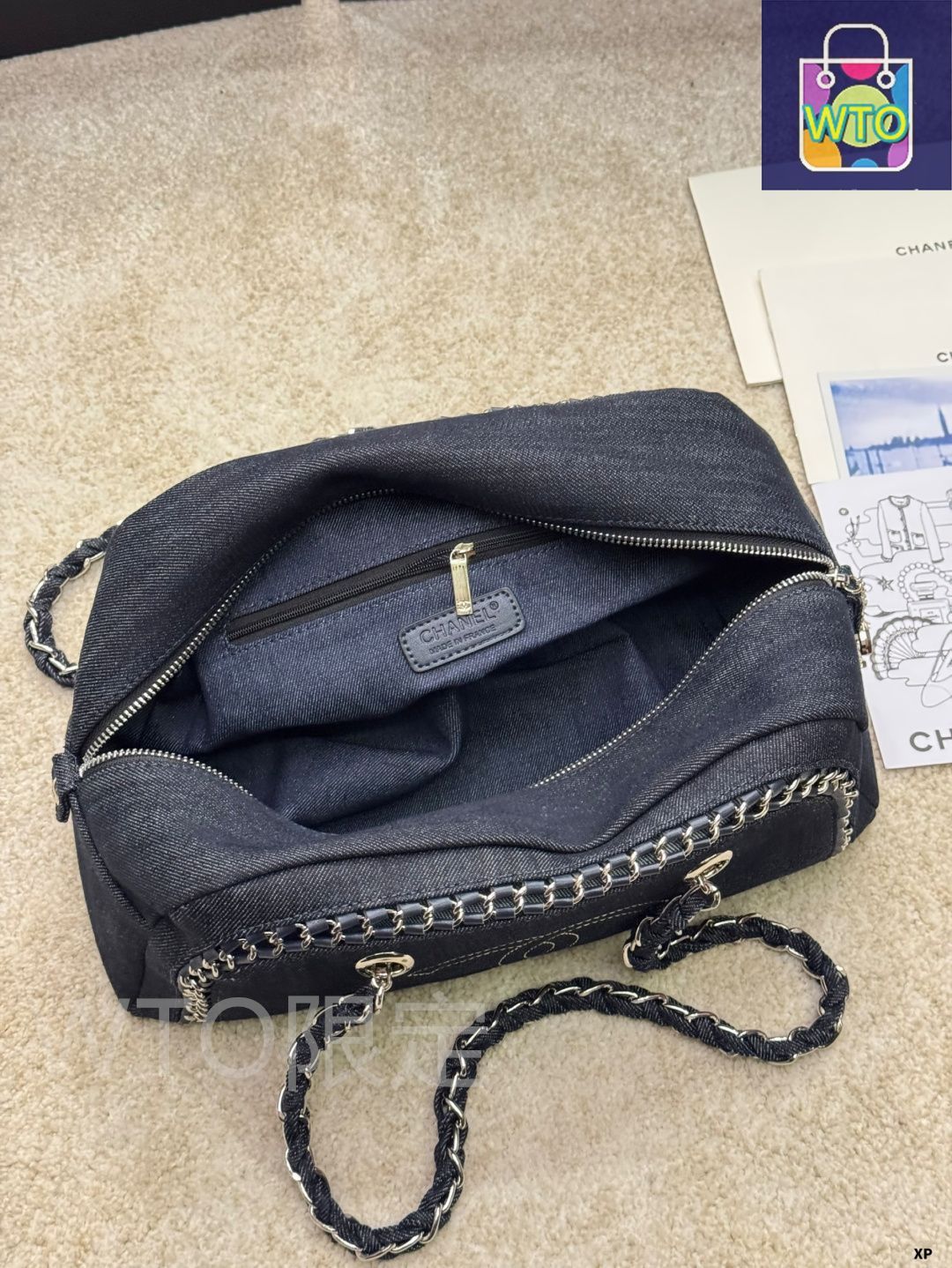 ヴィンテージ☆Chanel☆ボウリングチェーンショルダーバッグ 今日特価】Vintage CHANEL ボウリング シングルショルダーバッグ