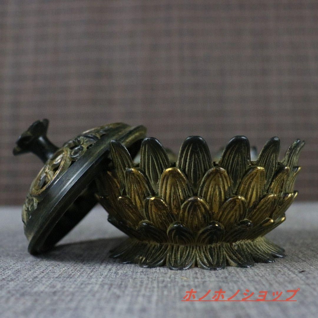 銅器 香炉 蓮華香炉 沈香檀香炉 香道具 装飾品 工芸品 置物 銅器 香炉 蓮華香炉 沈香檀香炉 香道具 装飾品 工芸品 置物 - メルカリ