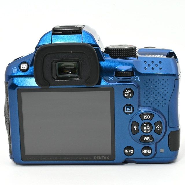 良品＞PENTAX K-30 ボディ クリスタルブルー｜防塵防滴×視野率100
