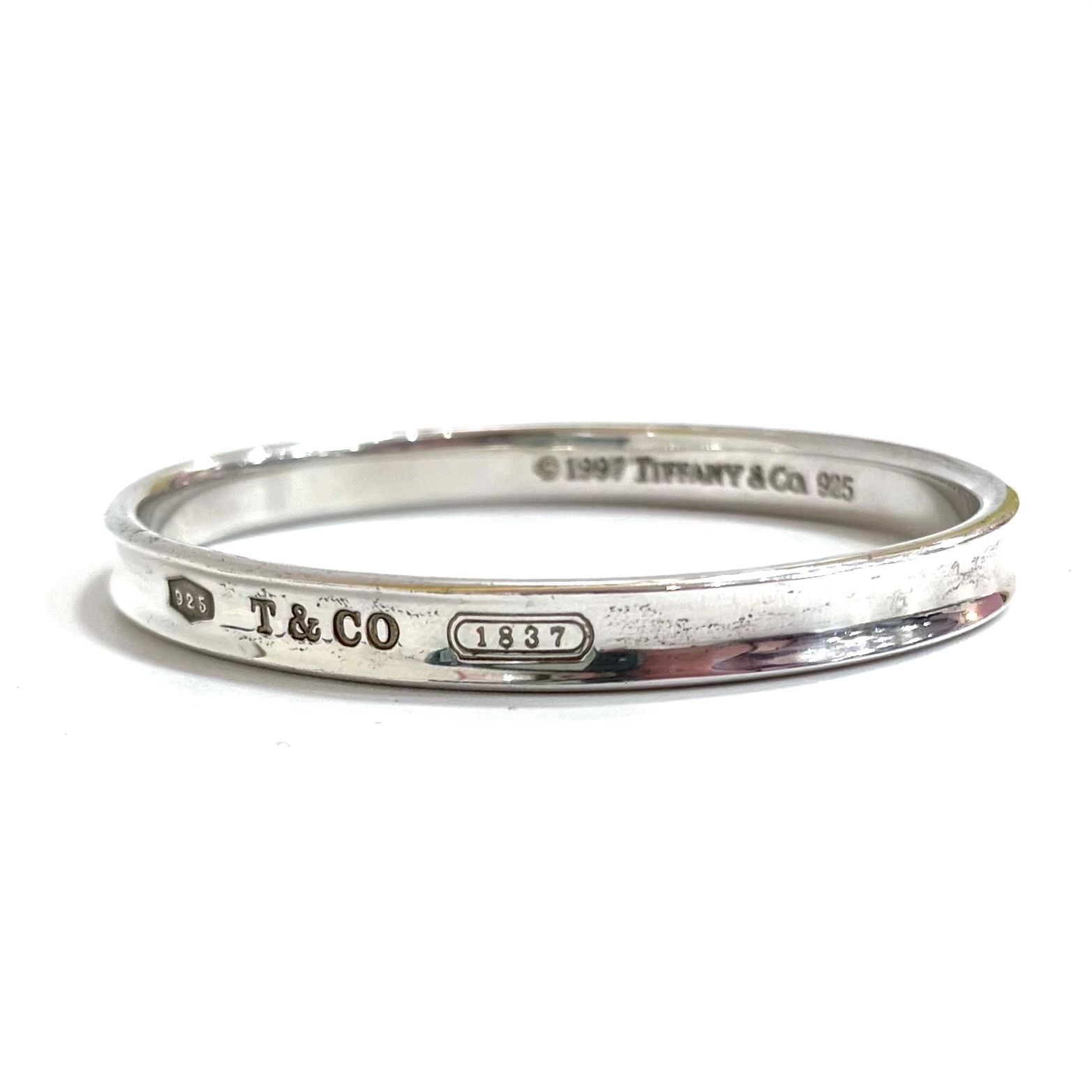 Tiffany &Co.》ティファニー ナローバングル シルバー925 1837