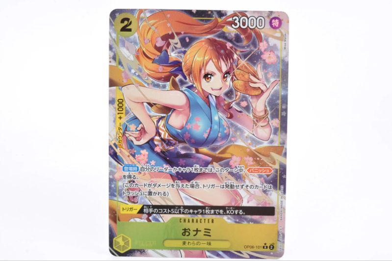 中古品] ワンピースカード おナミ パラレル OP06-101 - メルカリ