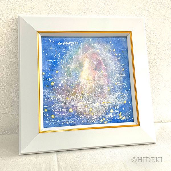 抽象画パステルアート