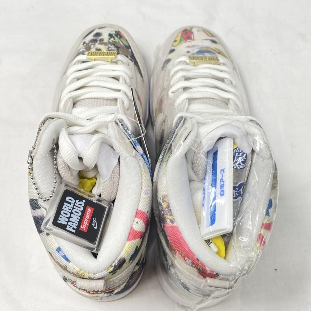 中古】Supreme × Nike SB Dunk High Rammellzee FD8779-100 26cm 