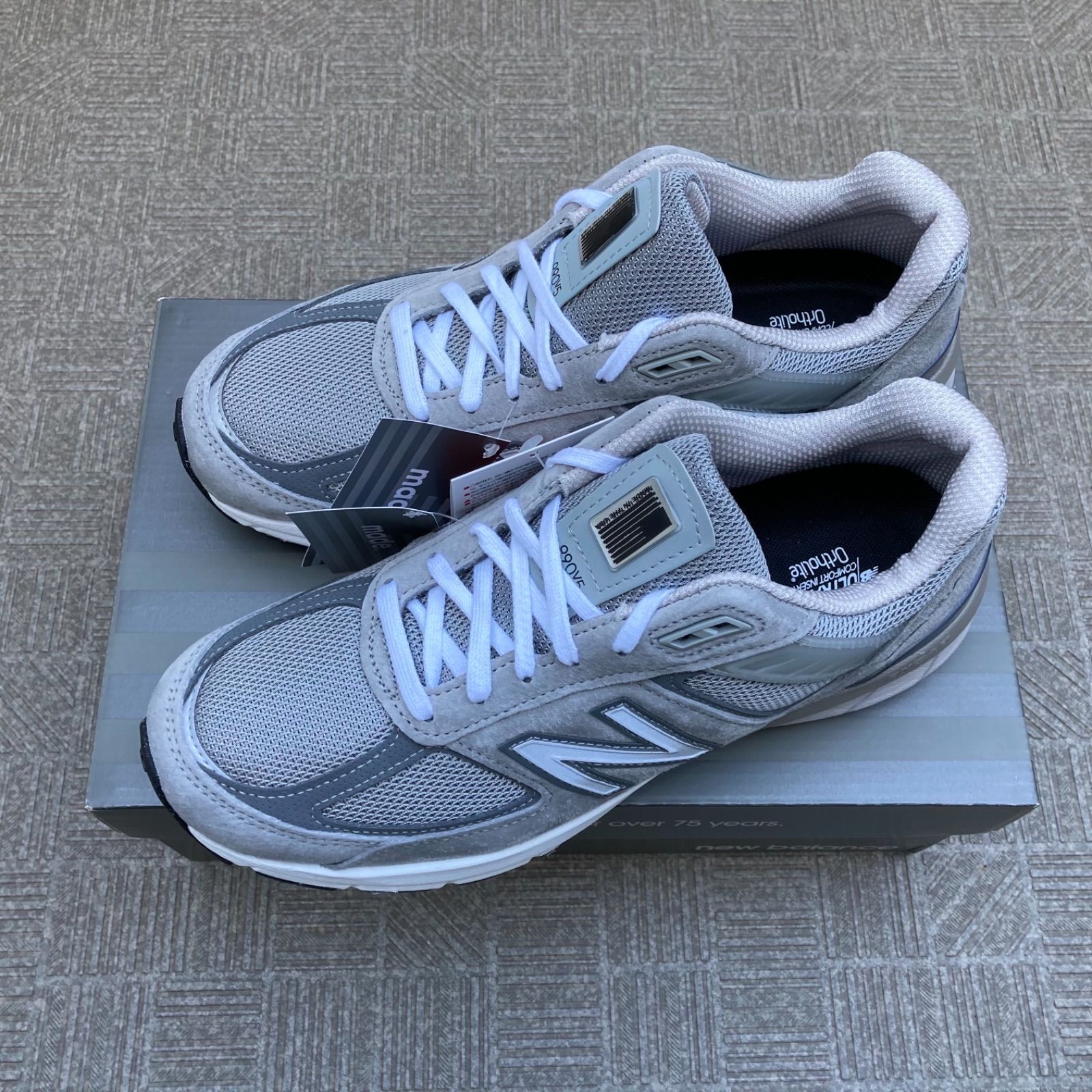 ☆新品未使用&タグ&箱付き！NEW BALANCE M990GL5 - スニーカーセンター