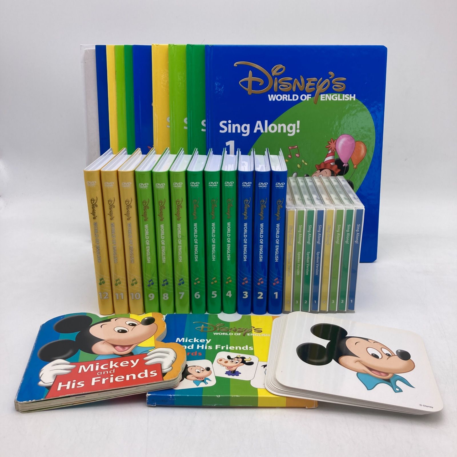 DWE ディズニー英語システム 新子役 シングアロング DVD CD 絵本等