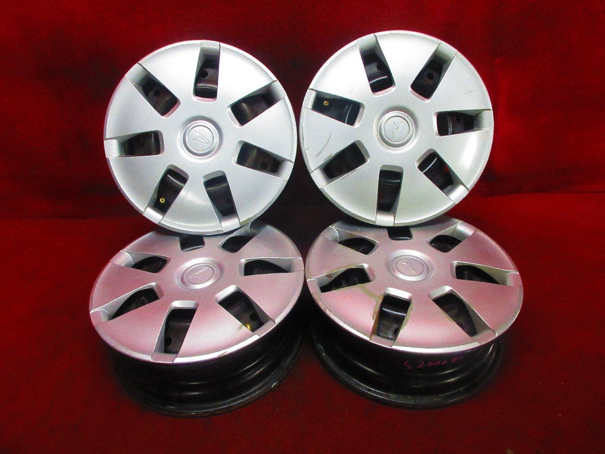 スチール ホイール 4本 ダイハツ 純正 12×4.00B 4穴 PCD 100 +35