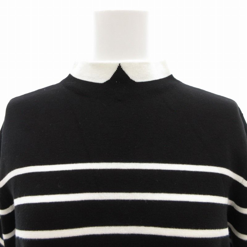 マッキントッシュ　ニット　セーター　半袖　MACKINTOSH黒　新品 セール】 ビッグワッフル クルーネックニット （ニット