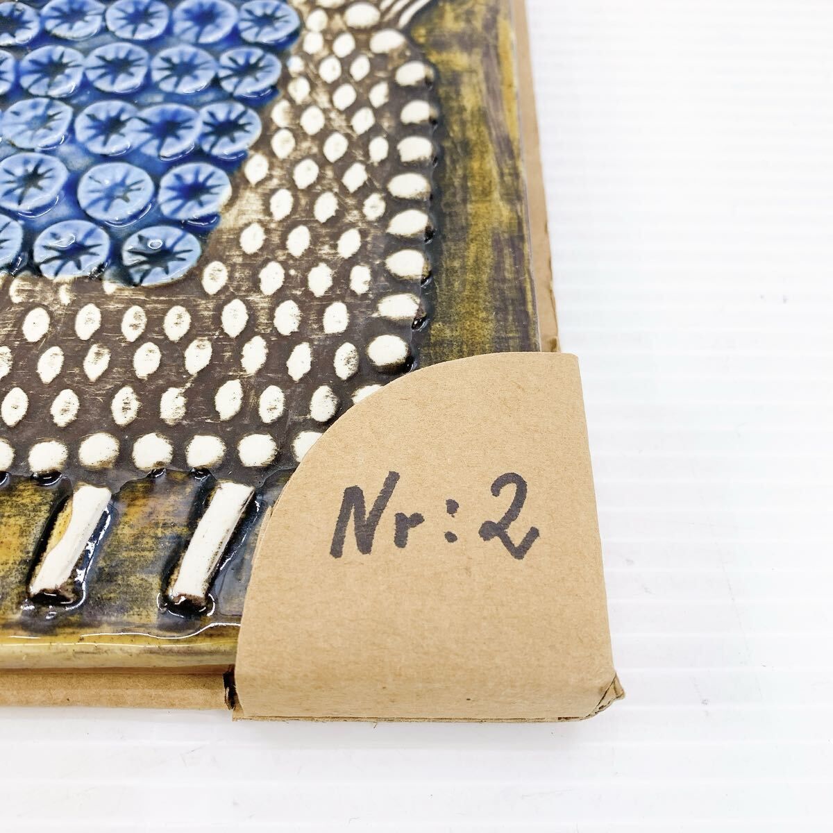 品質保証で、高速配送 ！ Lisa Larson リサ ラーソン GUSTAVSBERG グスタフスベリ 陶板 馬